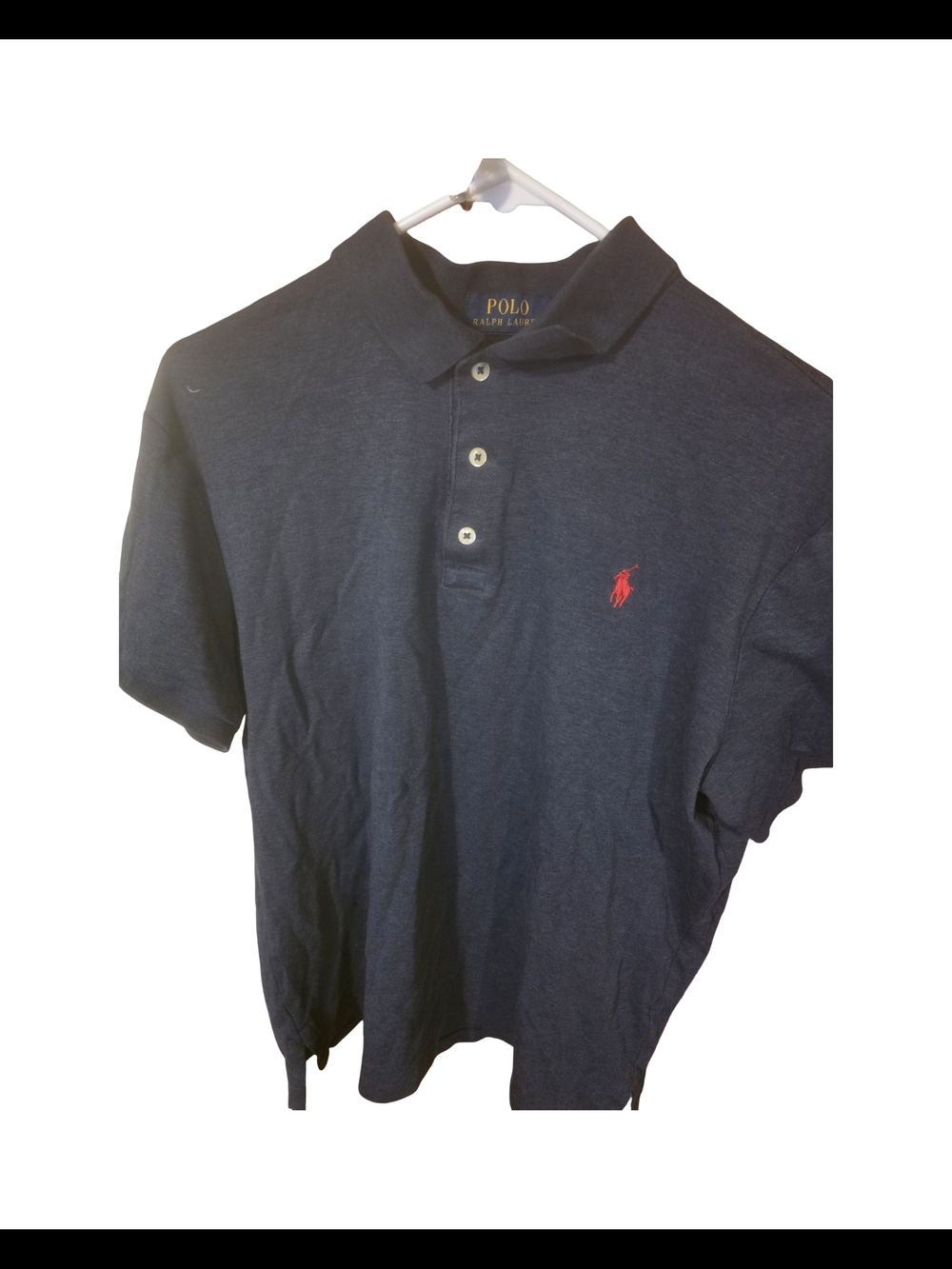 Polo by Ralph Lauren Navy Polo with Red Pony